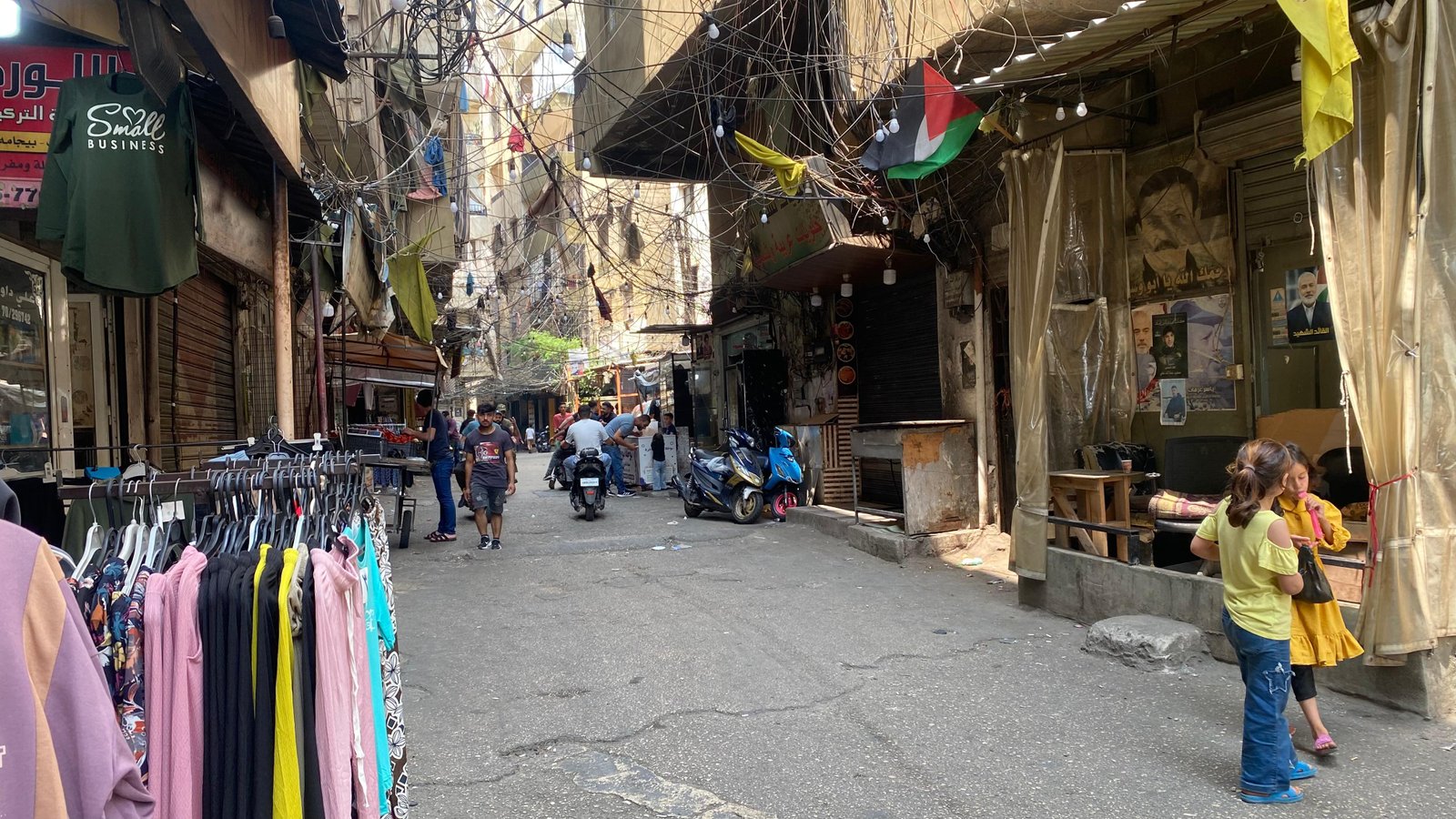 مخيم البداوي شارع ابو الفوز تصوير مريم عياش