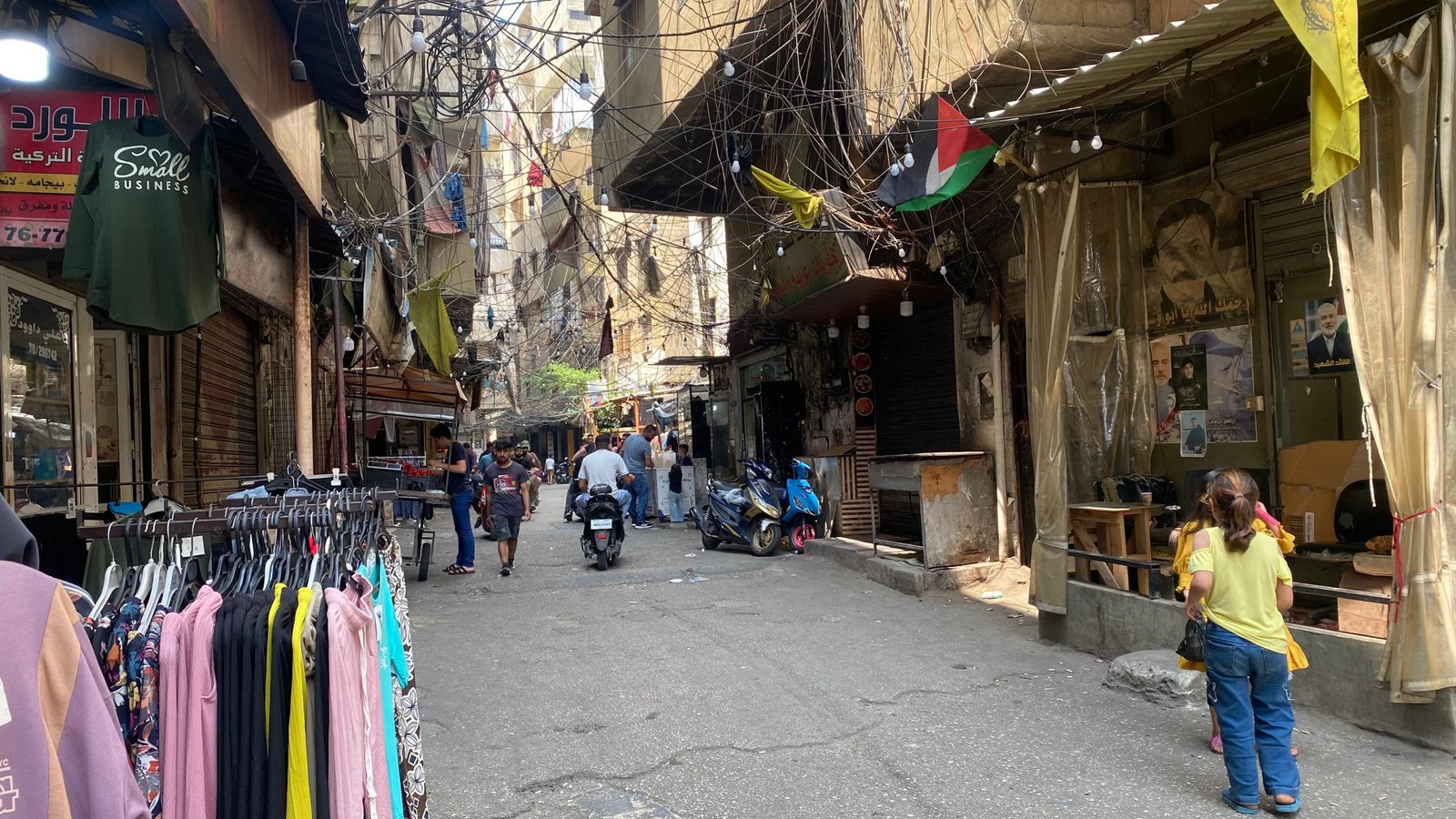 مخيم البداوي شارع ابو الفوز تصوير مريم عياش