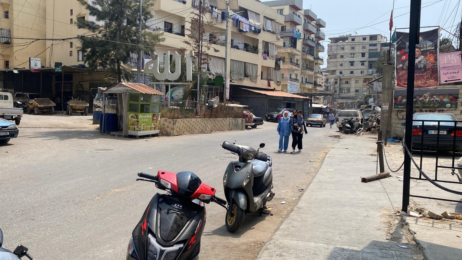 مخيم البداوي الشارع العام تصوير مريم عياش