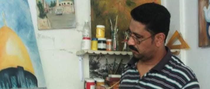 الفنان  التشكيلي  والمربي  غسان احمد جود  | موسوعة المخيمات الفلسطينية