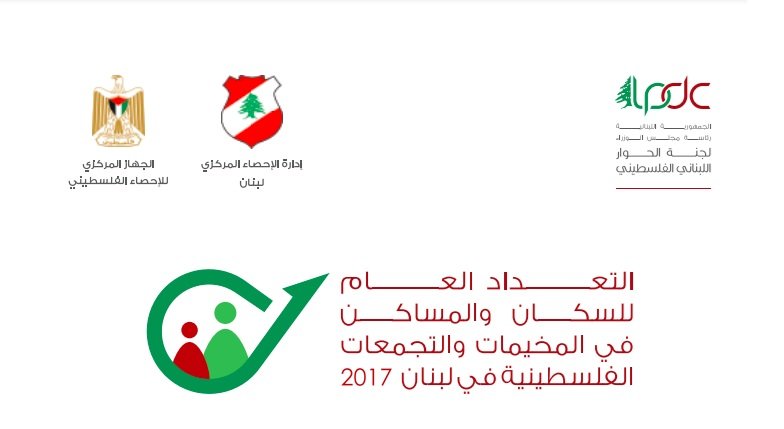 التعداد العام للسكان والمساكن في المخيمات والتجمعات الفلسطينية في لبنان عام 2017  | موسوعة المخيمات الفلسطينية