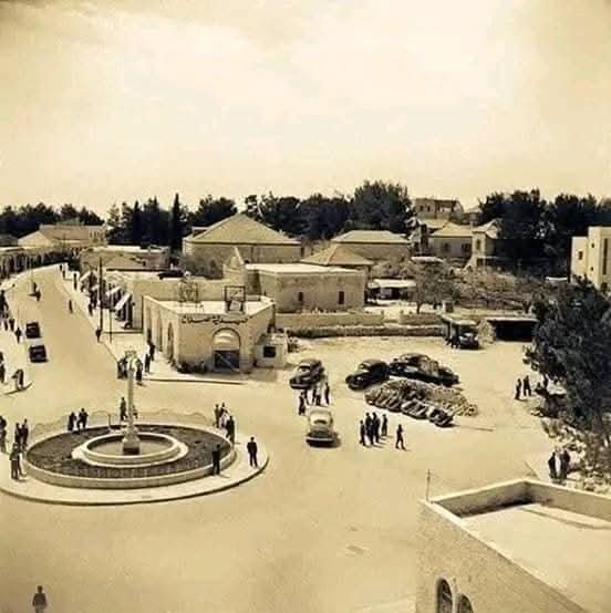 صورة لمدينة رام الله في عشرينيات القرن الماضي  | موسوعة المخيمات الفلسطينية