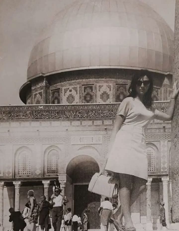 الفنانة فيروز في القدس قبل ٦١ عاما..