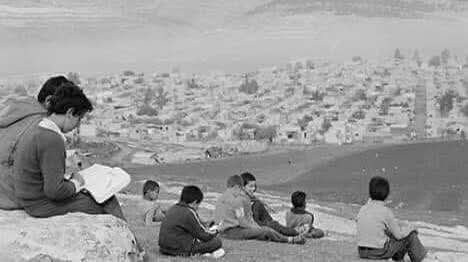 طلاب / مخيم الحصن