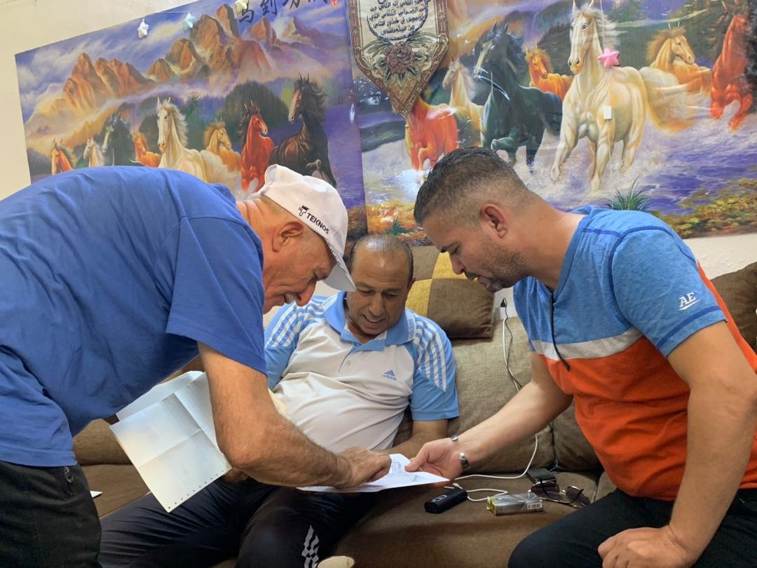 زيارة تجمع / مخيم برزة