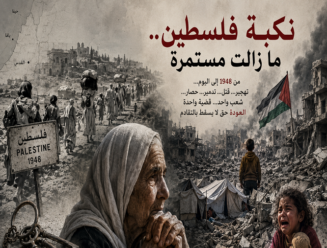 نكبة فلسطين.. ما زالت مستمرة  | موسوعة المخيمات الفلسطينية