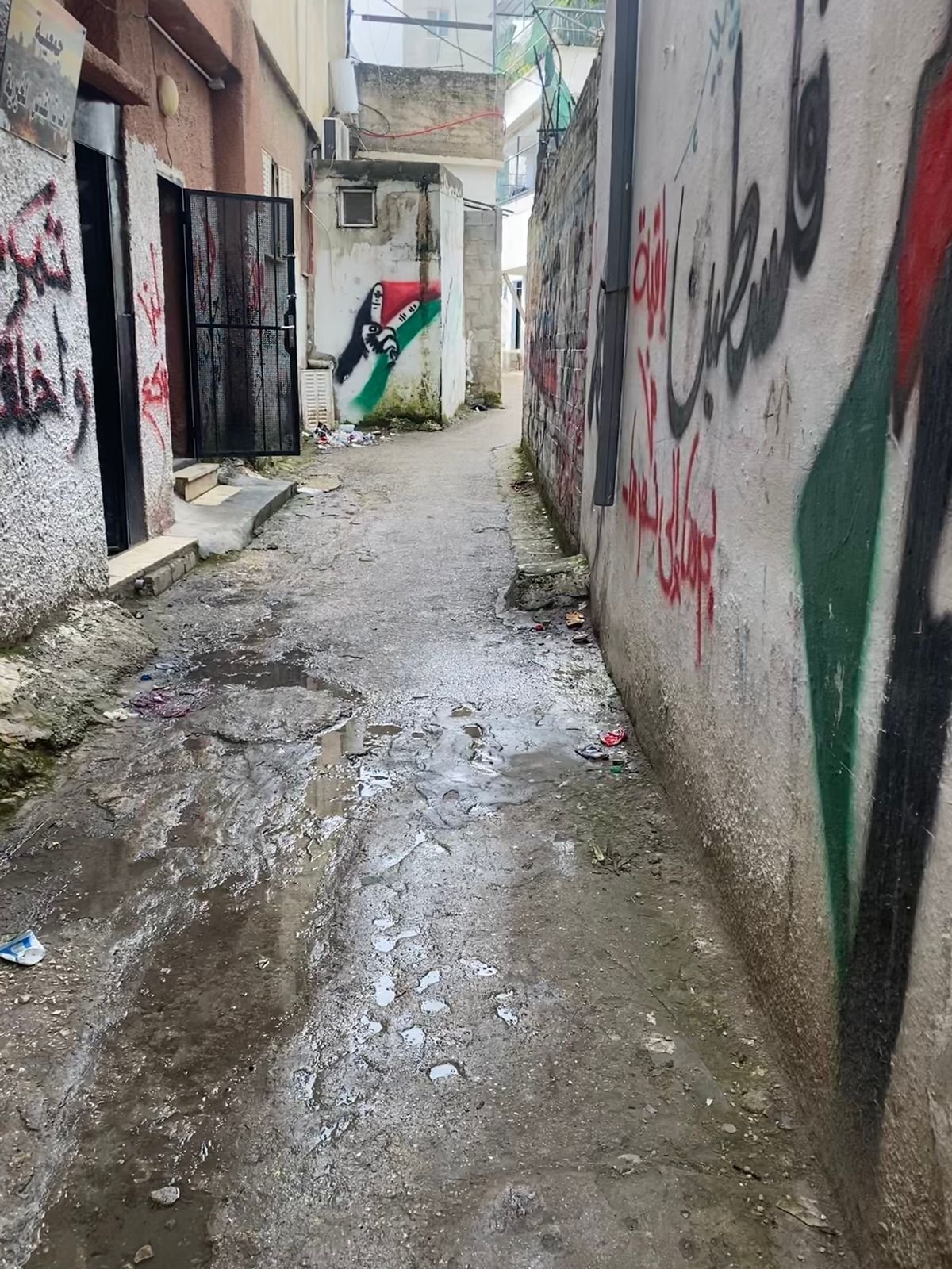 مخيم قلنديا / فلسطين