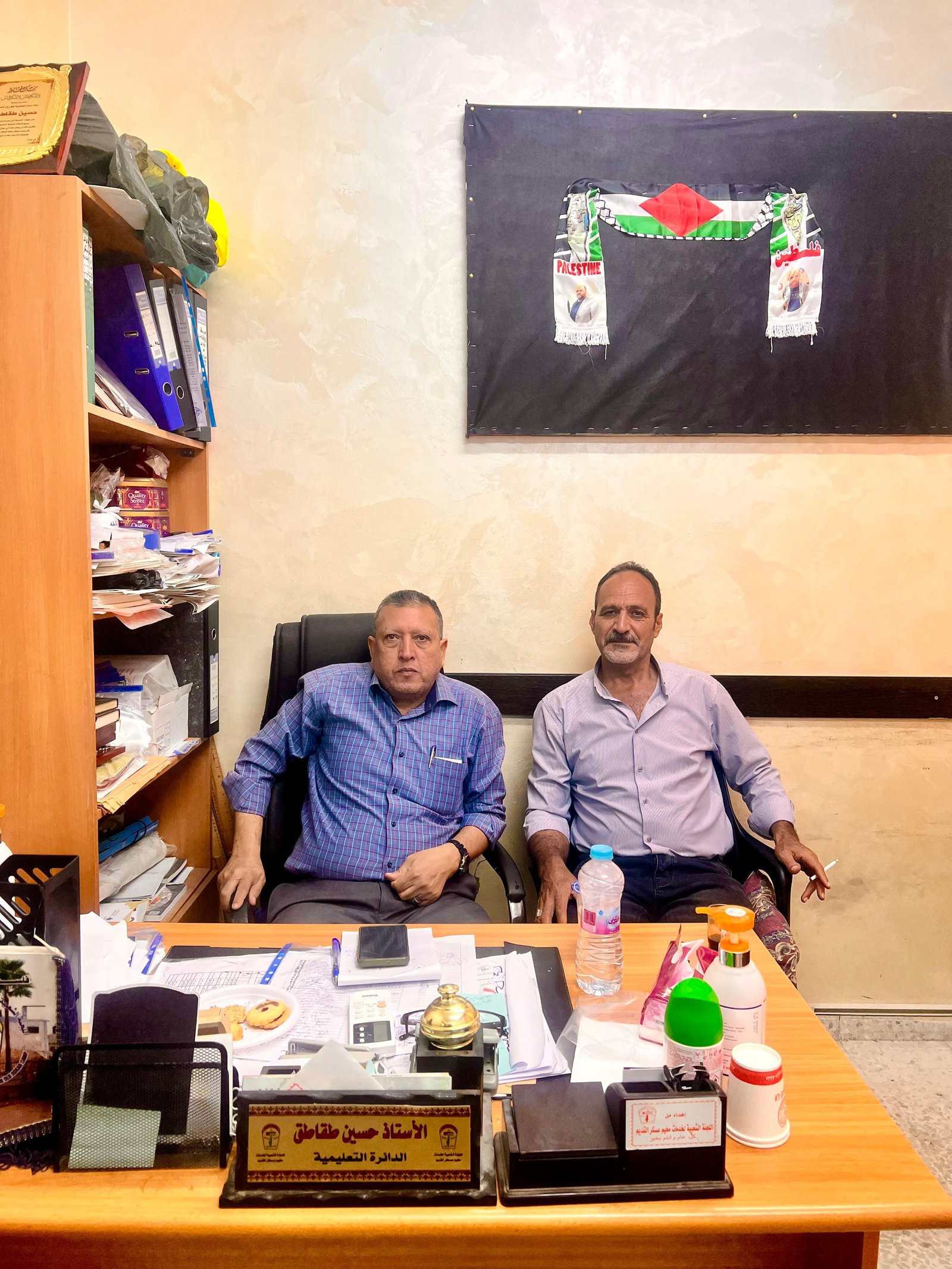 جولة لموسوعة المخيمات الفلسطينية في مخيم عسكر القديم يعدسة منية سلاطنة