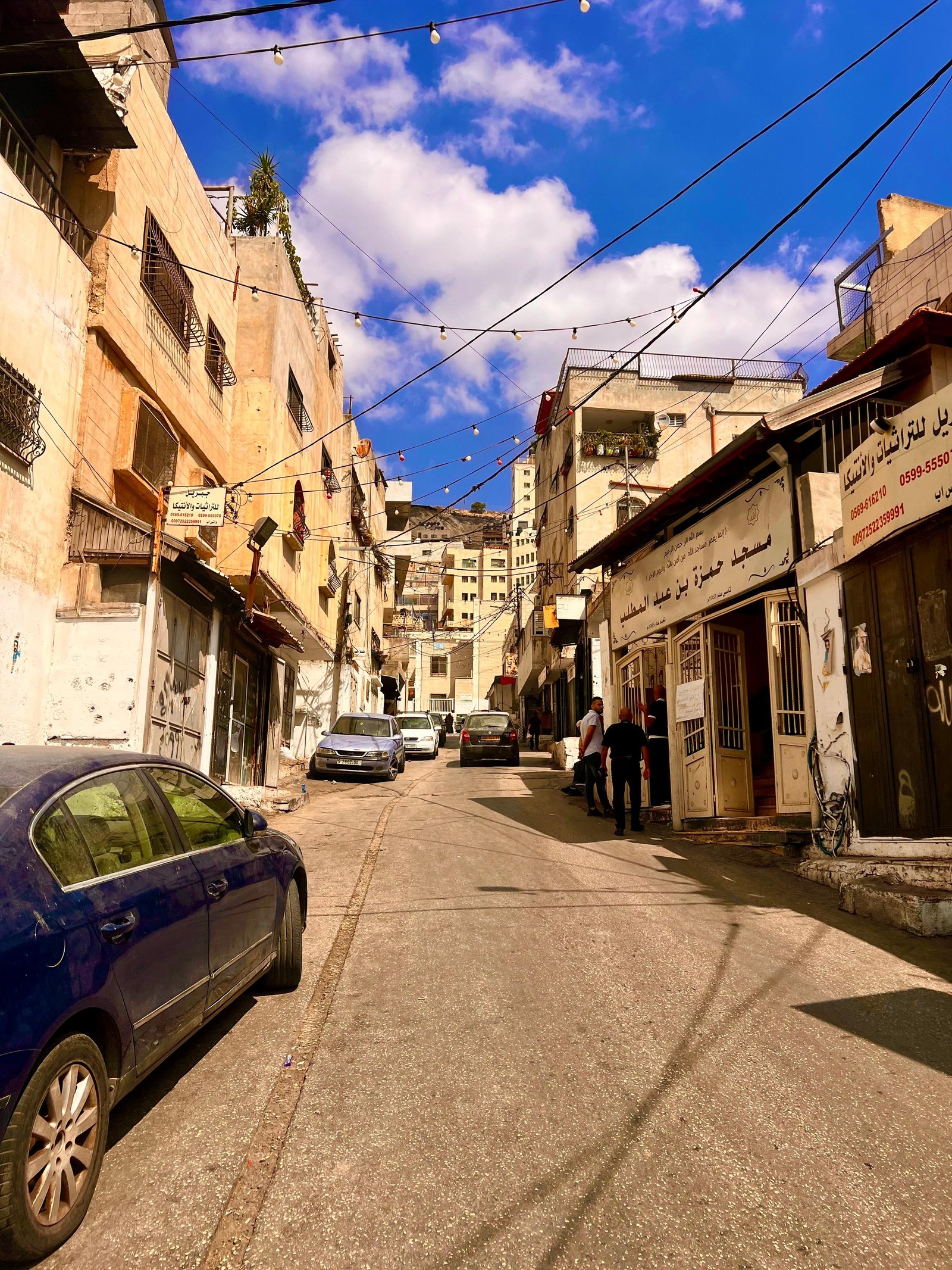 مخيم عين الماء/ نابلس خلال جولة  توثيقية لفريق موسوعة المخيمات الفلسطينية بعدسة منية سلاطنة