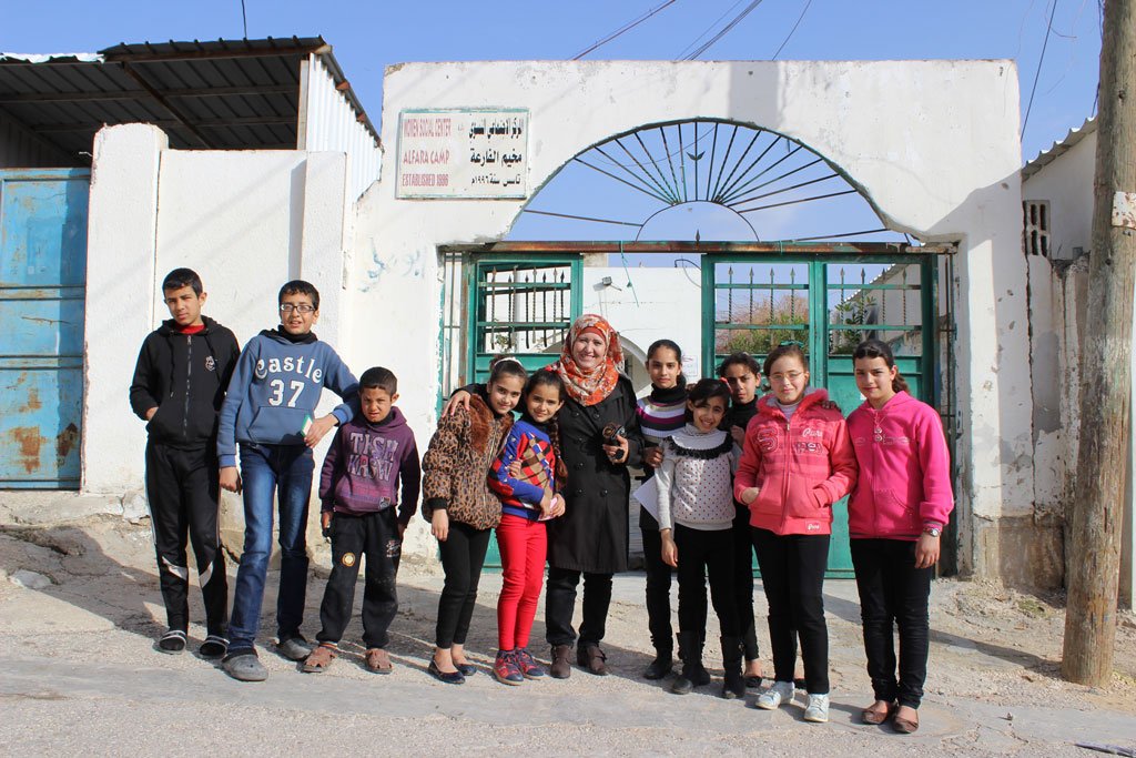 مخيم الفارعة : نابلس - فلسطين