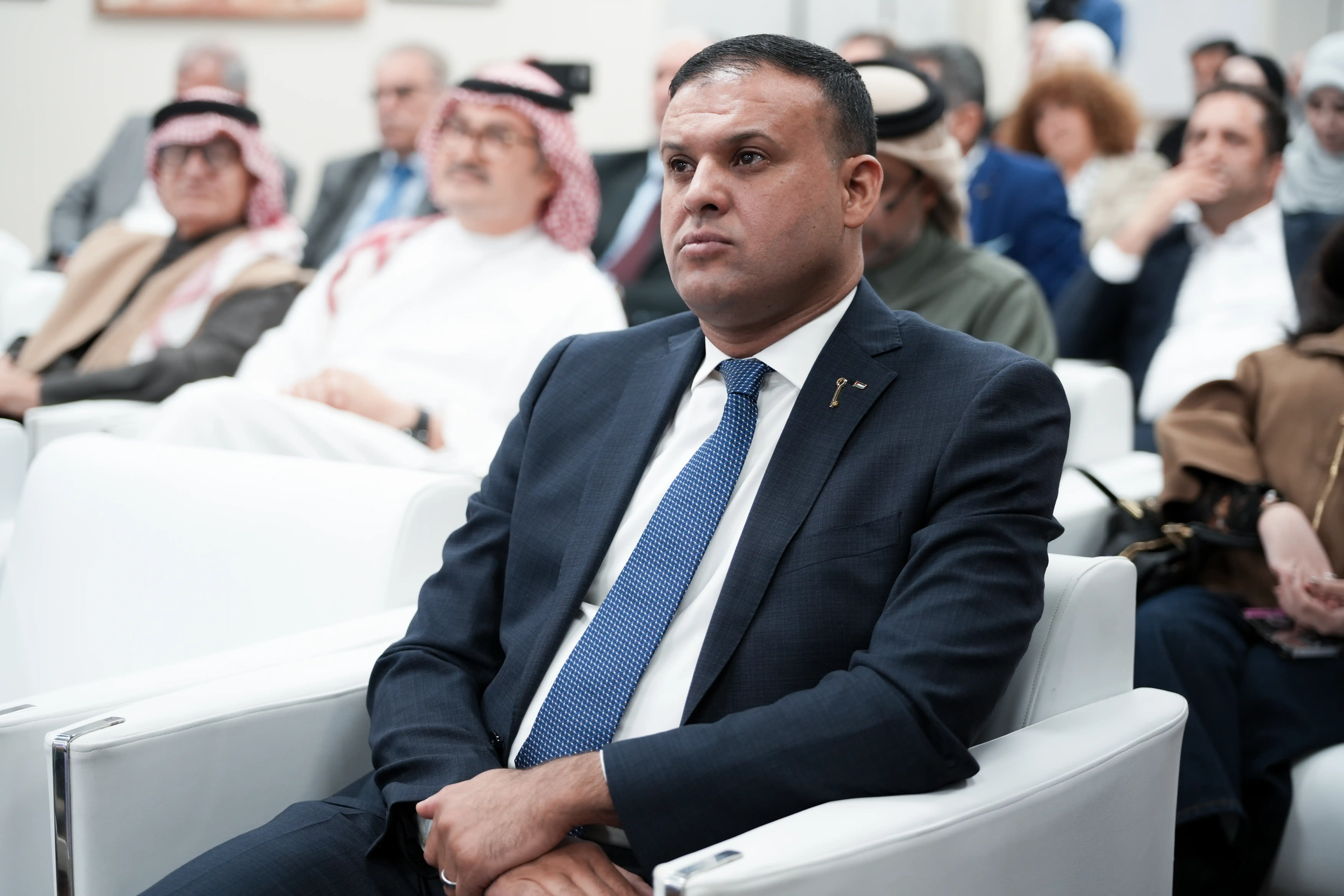 جانب من حضور ضيوف موسوعة المخيمات الفلسطينية