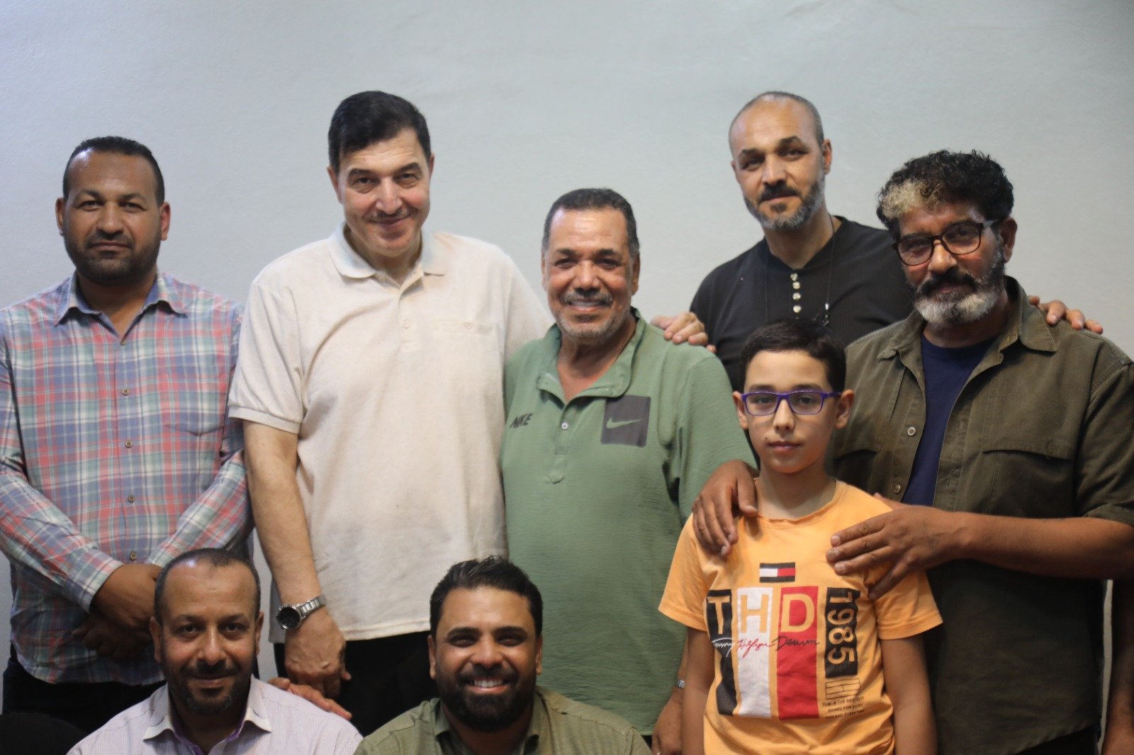 نخبة من الفنانين والدباء والشعراء في بيت الأدب ا. زكريا  السيد، بعدسة لين محمد