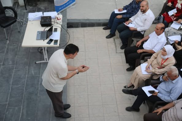 دورة الذكاءات المتعددة في مخيم اليرموك / دورة الذكاءات المتعددة في مخيم اليرموك / بعدسة لين محمد