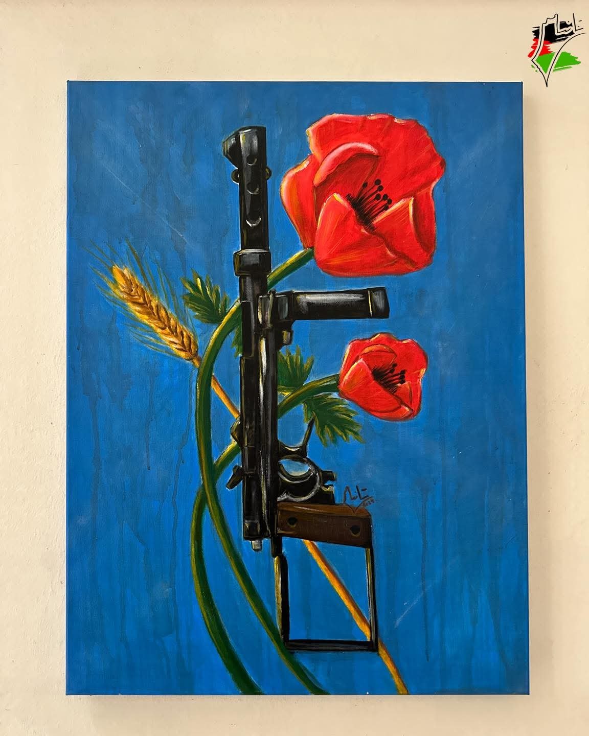 من لوحات تانيا نابلسي