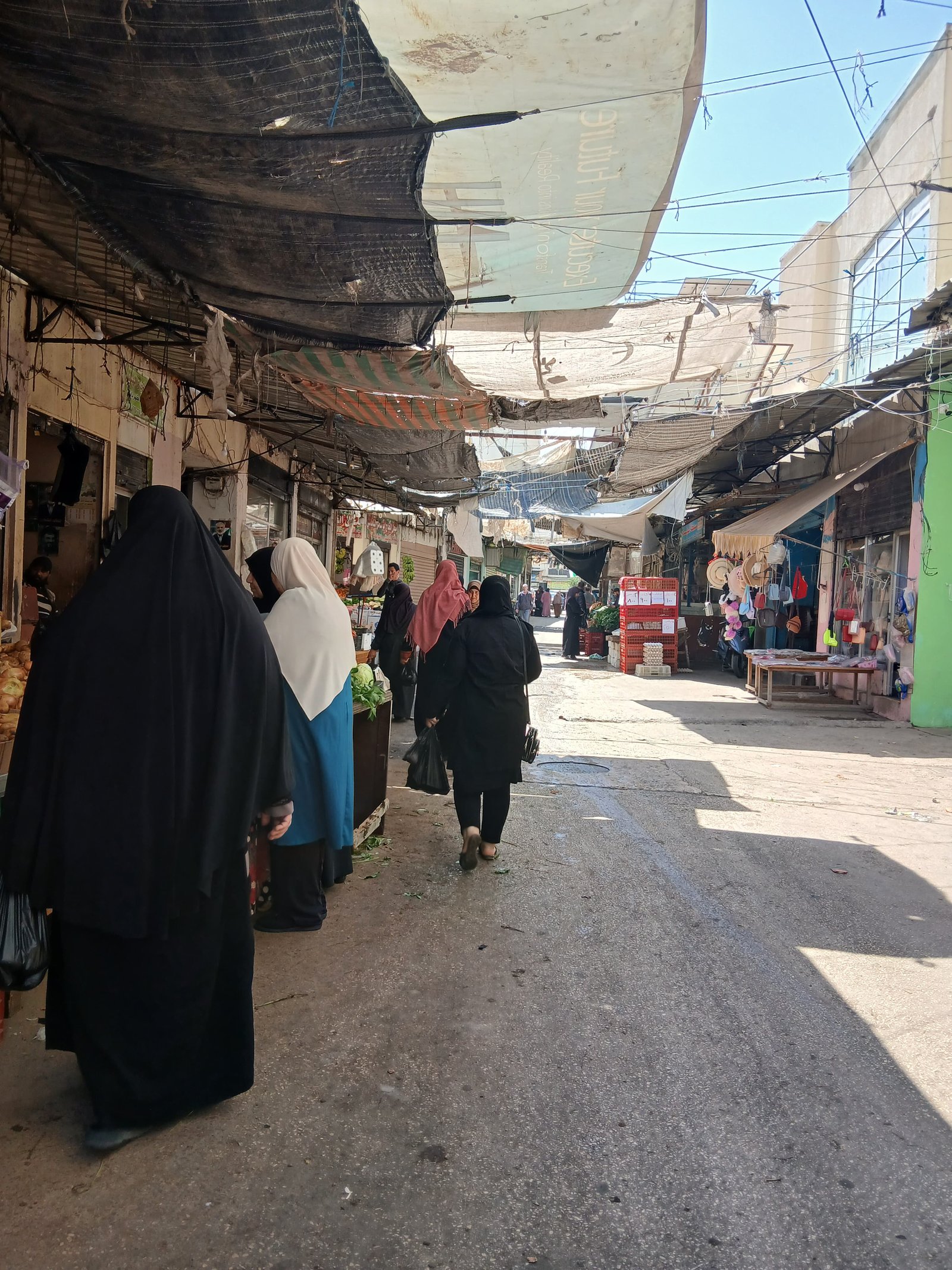 مخيم نهر البارد، حي السوق / بعدسة جنين القاضي