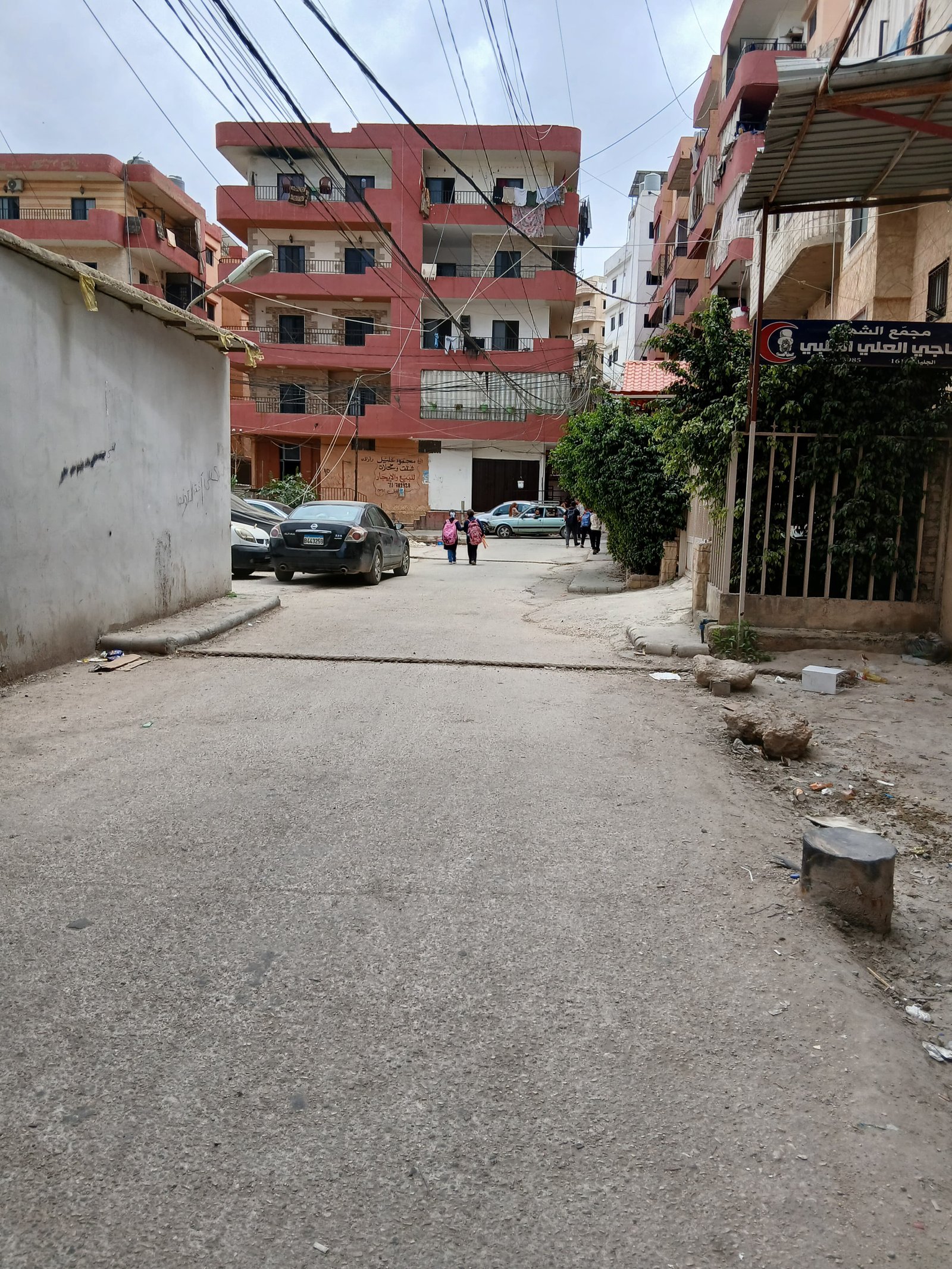 مخيم نهر البارد، مجمع  ناجي العلي / بعدسة جنين القاضي