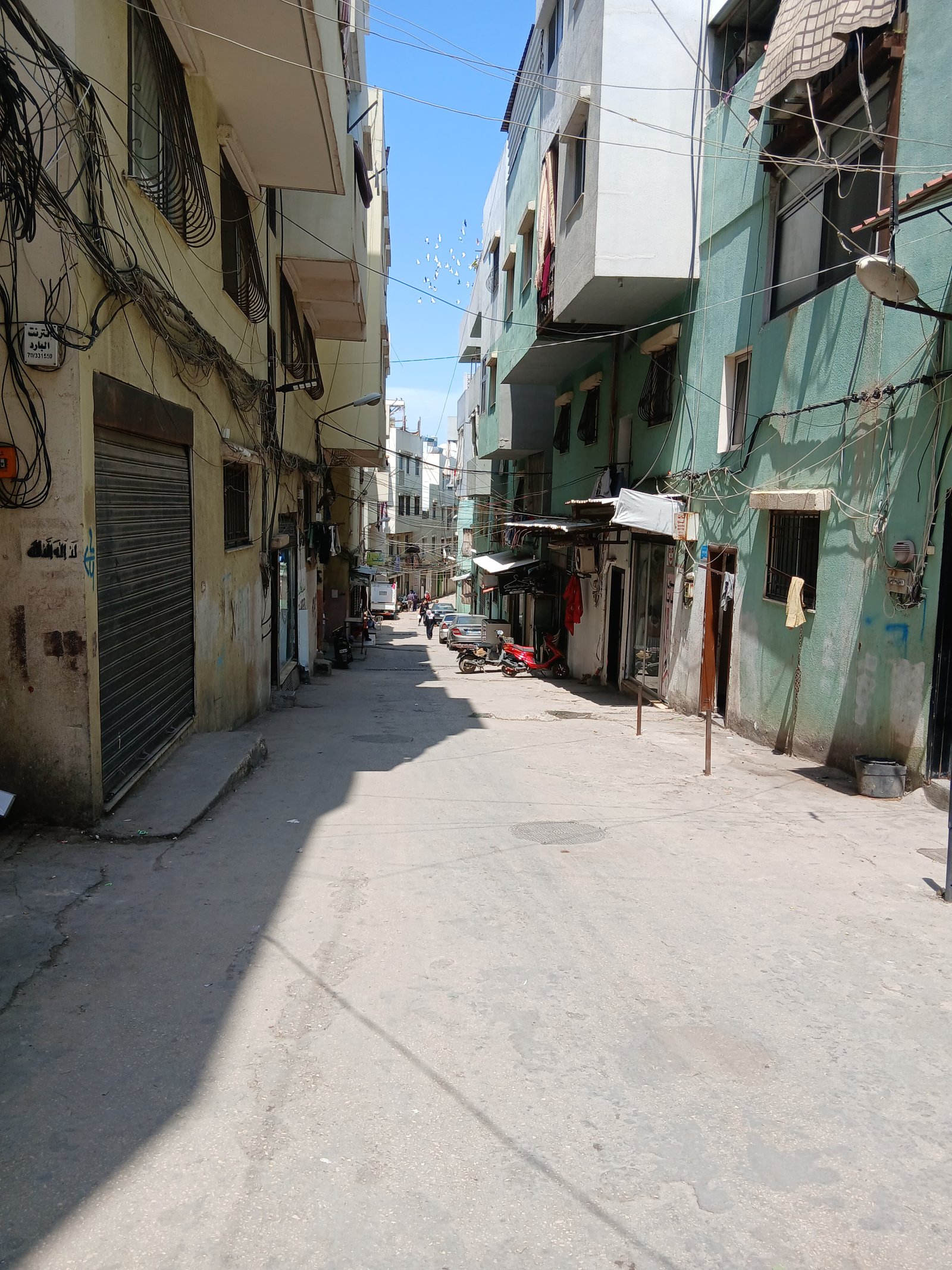 حي الدامون  / مخيم نهر البارد، لبنان، بعدسة جنين القاضي