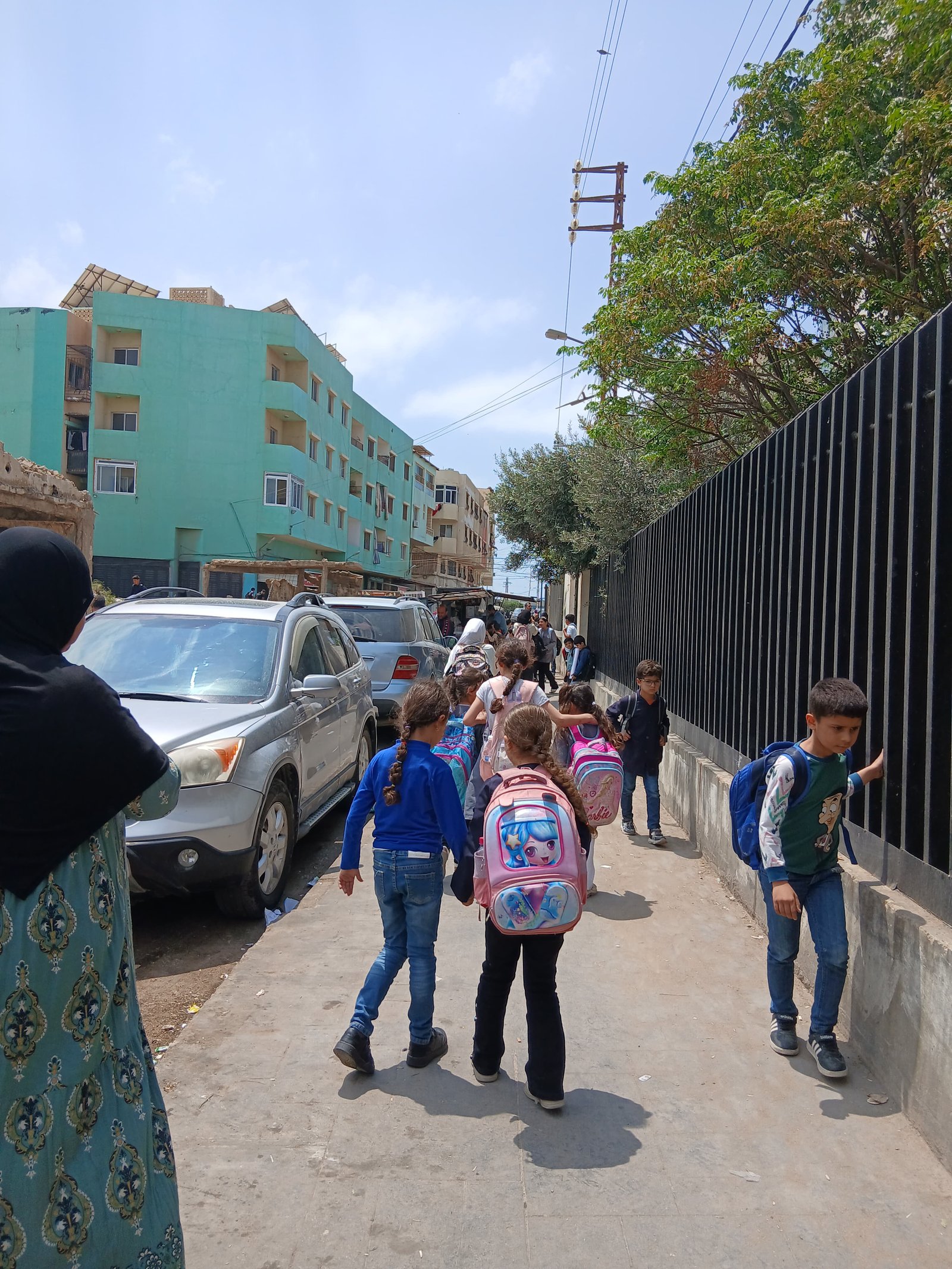 حي المدارس / مخيم نهر البارد، لبنان، بعدسة جنين القاضي