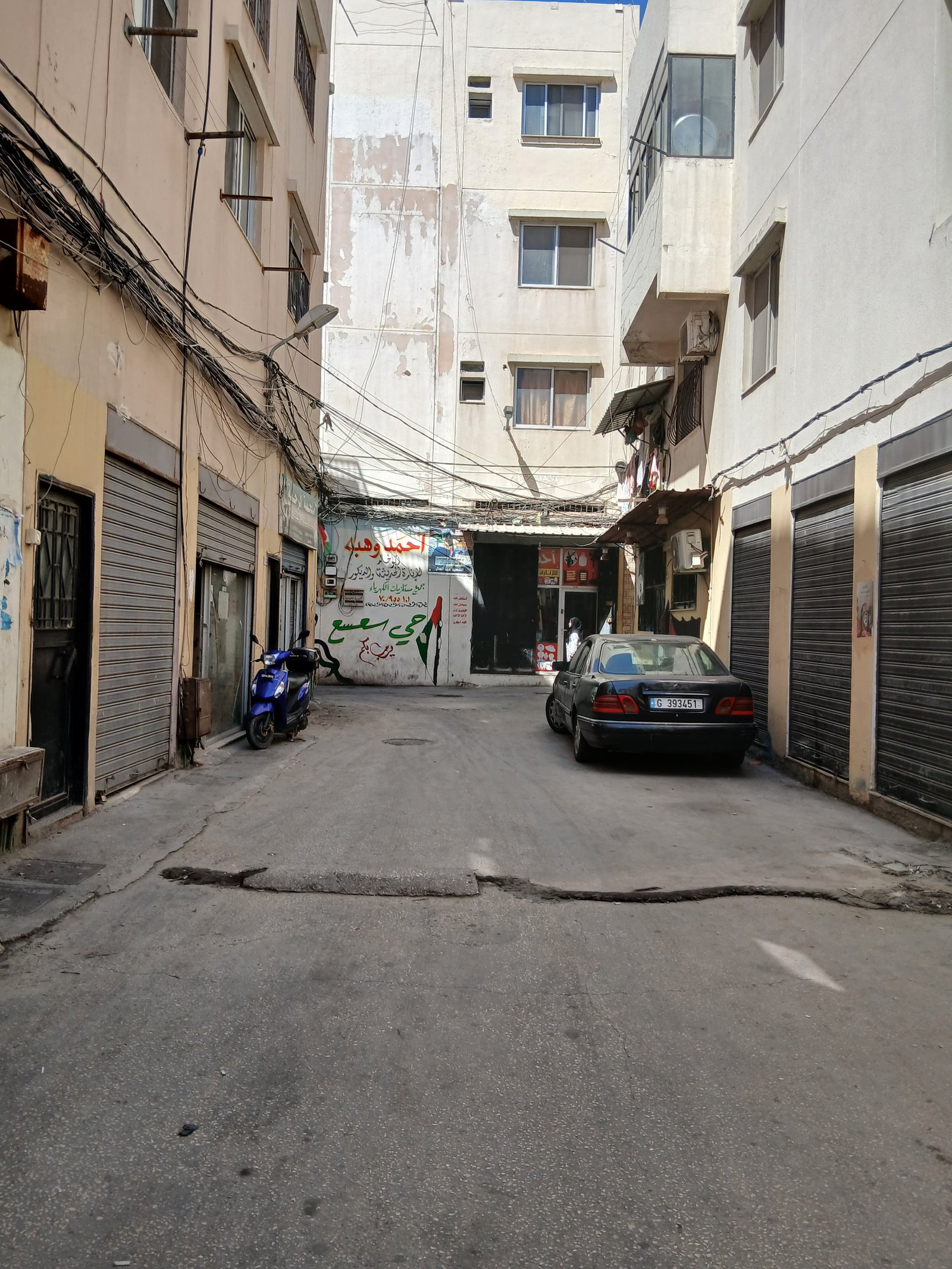 حي سعسع/ مخيم نهر البارد ، بعدسة جنين القاضي