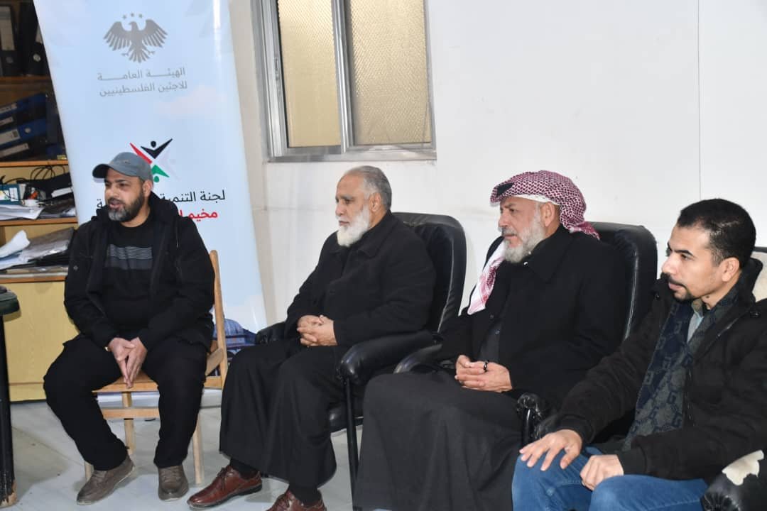 زيارة  لجنة التنمية في مخيم السيدة زينب