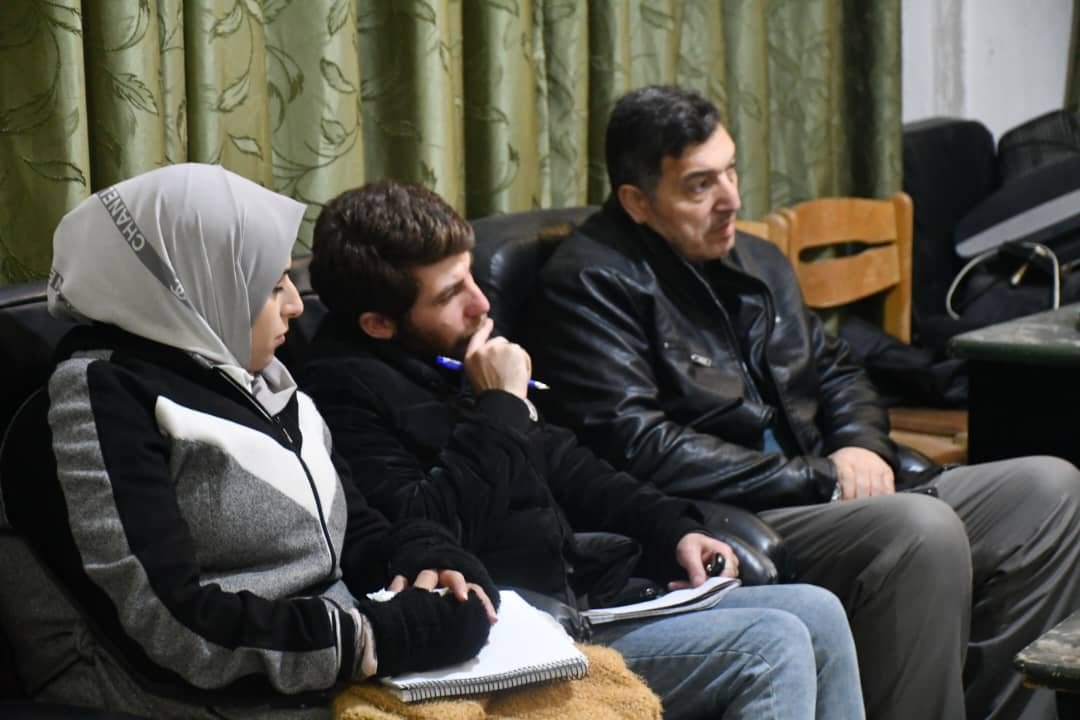 زيارة  لجنة التنمية في مخيم السيدة زينب