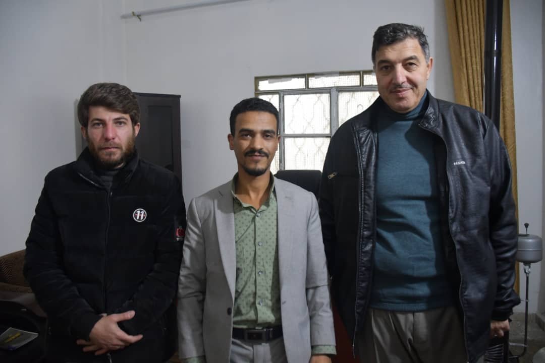 رئيس البلدية م. يعقوب صالح يستقبل وفد موسوعة القرى والمخيمات