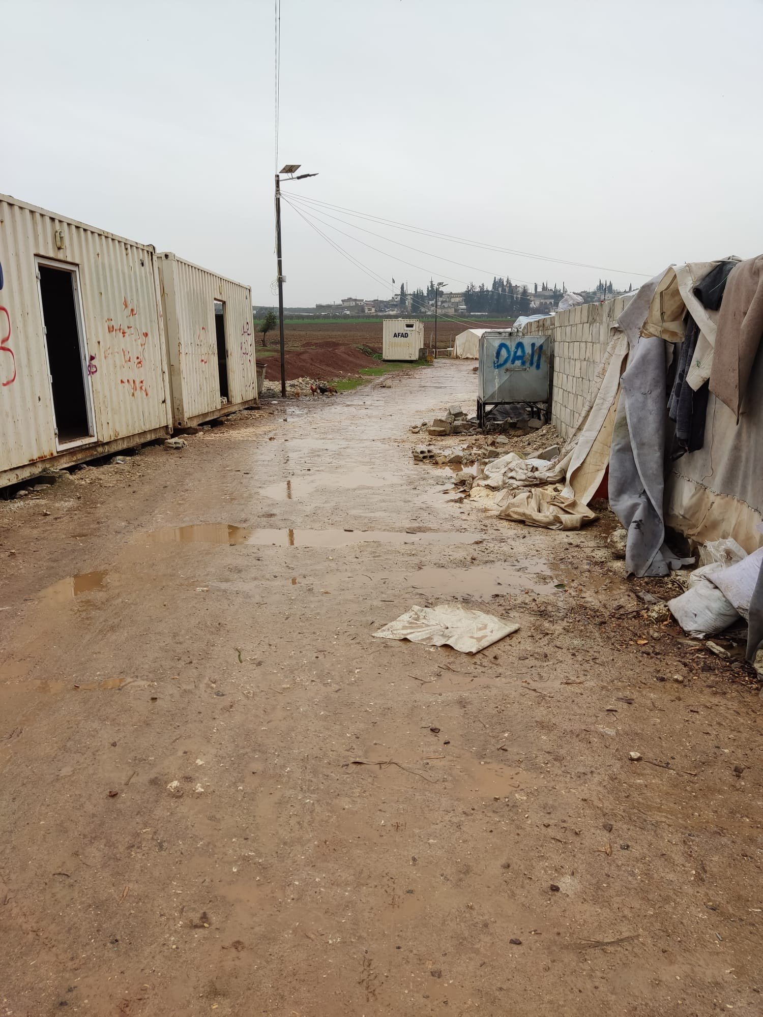 مخيم دير بلوط في الشمال السوري