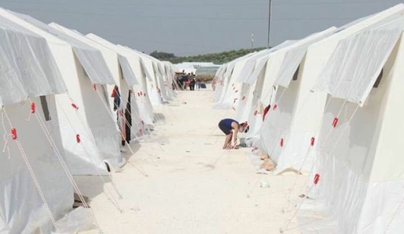 مخيم دير بلوط في الشمال السوري